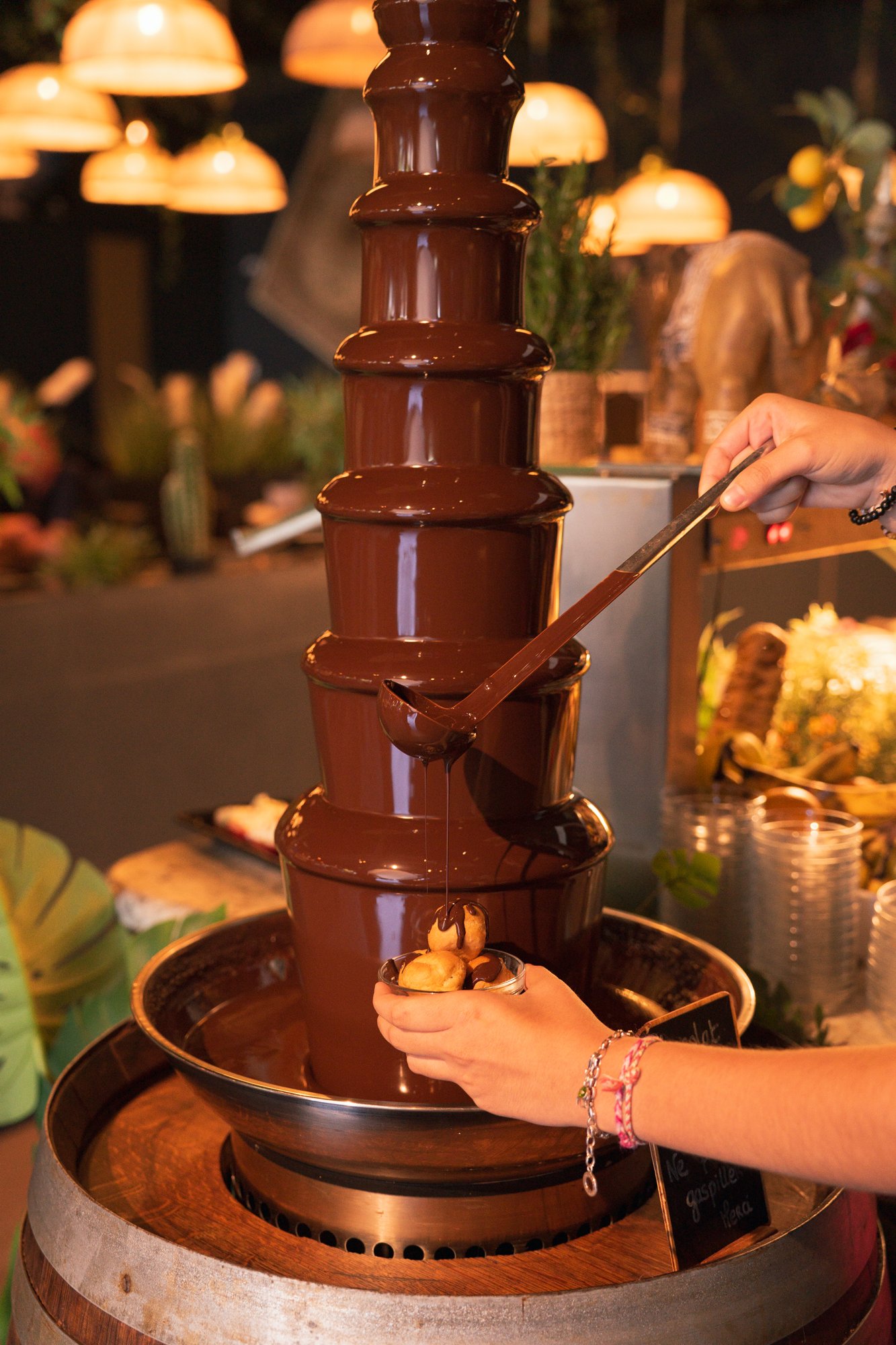 Fontaine de chocolat